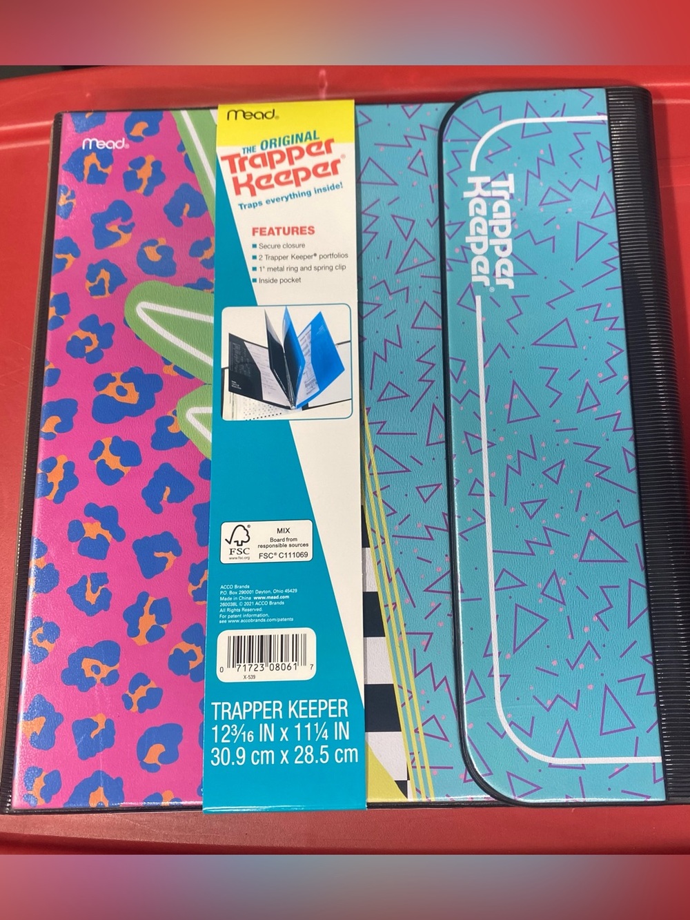 NWT Mead Trapper Keeper Binder